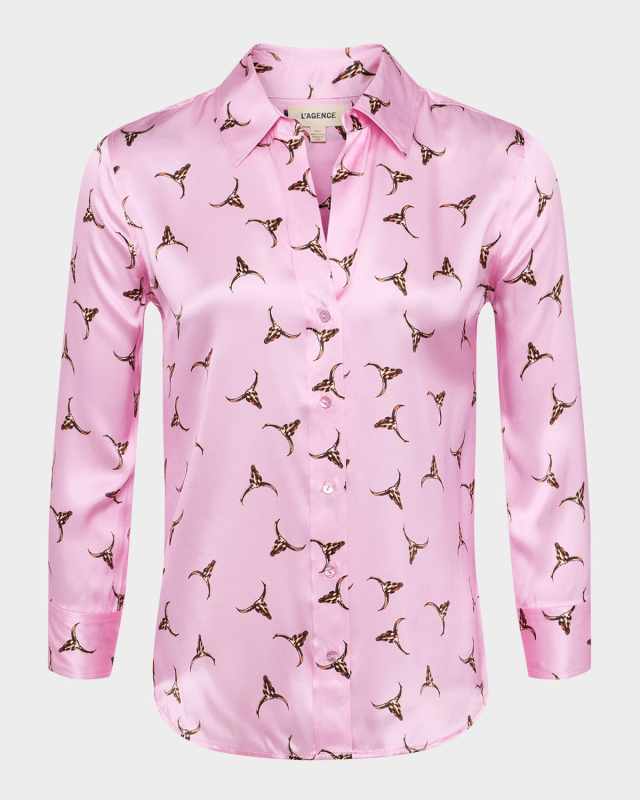Bulls Head Dani Silk Blous